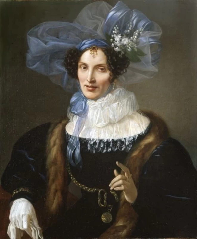 Ritratto di una donna con cappello